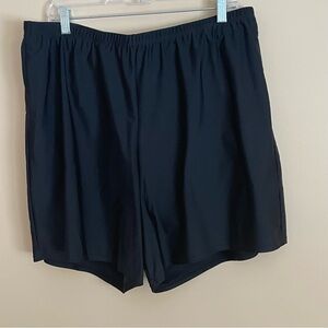 Island Escape Woman Swimshort Swimsuit Black Size 24 New No Tags